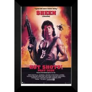  Hot Shots Part Deux 27x40 FRAMED Movie Poster   Style A 
