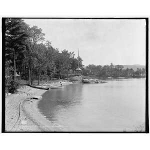  Beach at Island Harbor House,Lake George,N.Y.: Home 