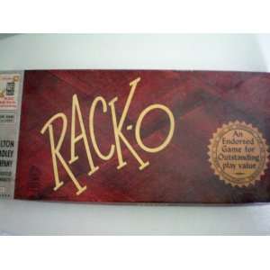   Game    Rack O    Milton Bradley Company    1956 