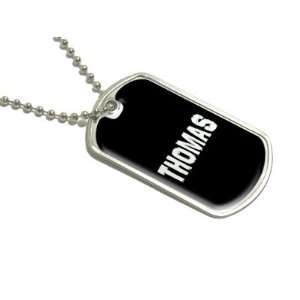  Thomas   Name Military Dog Tag Luggage Keychain 