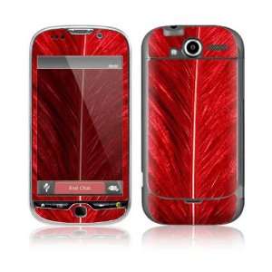 HTC G2 Skin Decal Sticker   Red Feather
