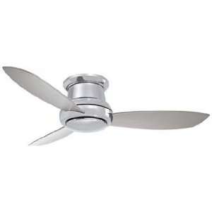   Aire Concept II Polished Nickel Hugger Ceiling Fan: Home Improvement