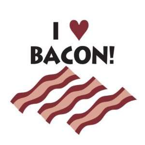  I Love Bacon Pin 