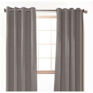  Textrade Faux Suede Panel Pair with Metal Grommets, 108 