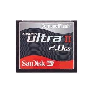  SanDisk 2 GB, 60x Speed Ultra II Compact Flash Memory Card 
