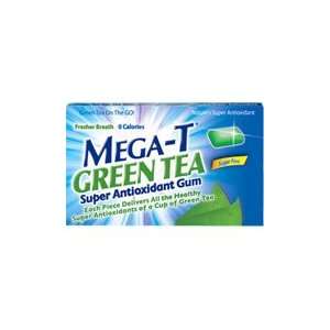  Mega T Green Tea Chewing Gum   12 ct: Health & Personal 