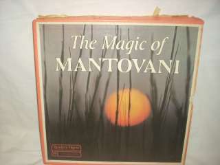 READERS DIGEST THE MAGIC OF MANTOVANI 8 RECORD SET  