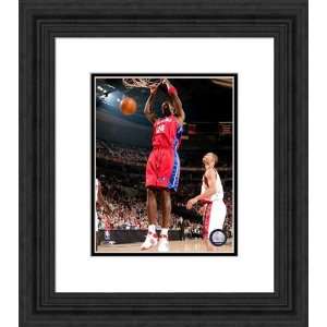 Framed Antonio McDyess Detroit Pistons Photograph 