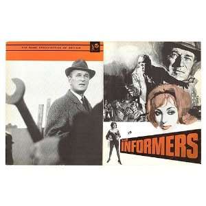  Informers Original Movie Poster, 11 x 14 (1963)