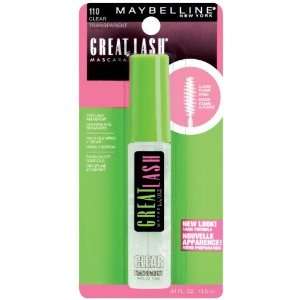  Maybelline Great Lash Mascara, Clear, 6 Ea: Beauty