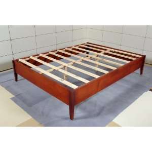 InnerSpace® Cherry Finish Platform Bed 