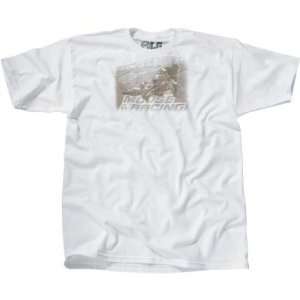  Moose Racing Intersect T Shirt   Large/White: Automotive
