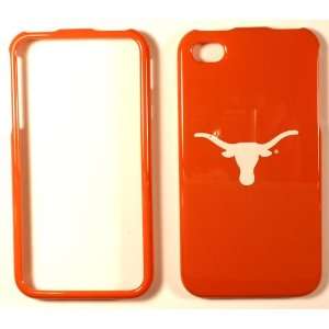  Texas Longhorns Apple iPhone 4 4G 4S Faceplate Case Cover 