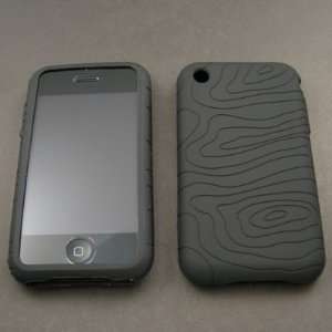   : Black Contour Silicone Skin Case for Apple iPhone: Everything Else