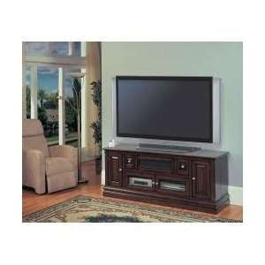   House Sterling 65 Espresso TV Stand with iPod Dock Furniture & Decor