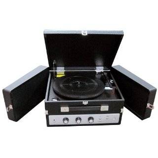  Home PLTTB8UI Classical Vinyl Turntable Player with PC Record, iPod 
