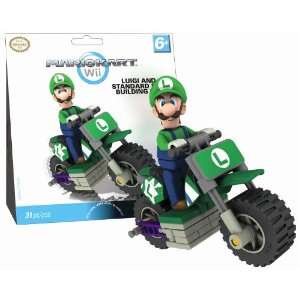  Luigi Bike   KNEX Mario Kart Building Set Toys & Games