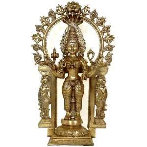    South Indian Goddess Mariamman   Brass Statue