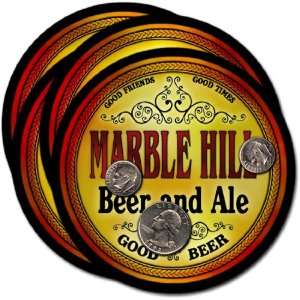 Marble Hill, MO Beer & Ale Coasters   4pk