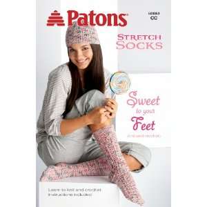  Patons: Sweet To Your Feet Stretch Socks: Arts, Crafts 