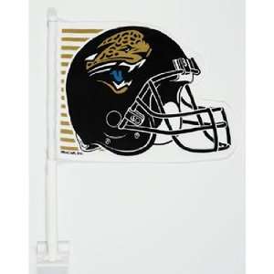 Jacksonville Jaguars NFL Car Flag (11.75x14.5):  Sports 
