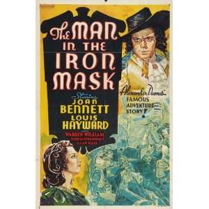 The Man in the Iron Mask Poster Movie (27 x 40 Inches   69cm x 102cm 