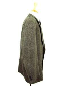 mens beige gray AUSTIN REED tweed jacket blazer sport coat wool sz XXL 