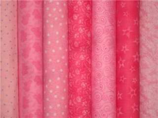   Pink Fabric Strips Jelly Roll Quilt Kit Quilting Cotton Sewing Fabric