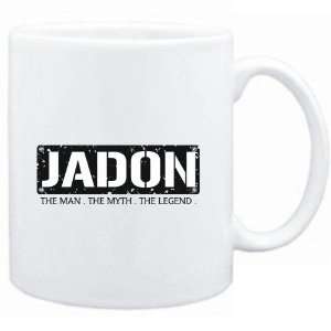  Mug White  Jadon  THE MAN   THE MYTH   THE LEGEND  Male 