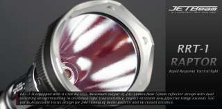 JETBEAM JET RRT1 LED Flashlight/Torch R2, 240 Lumens  