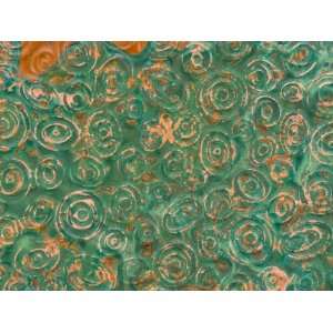   Spiral Embossed Patina Copper Sheet 36 gauge Arts, Crafts & Sewing