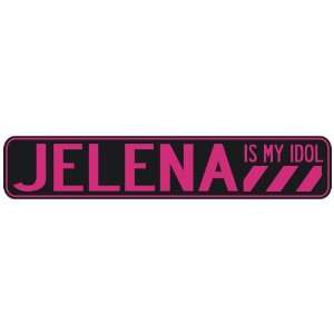   JELENA IS MY IDOL  STREET SIGN