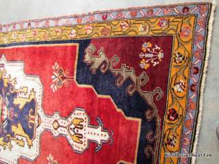 6x9 Antique Turkish Konya Rug Over 60 Years Old perfect Condition 