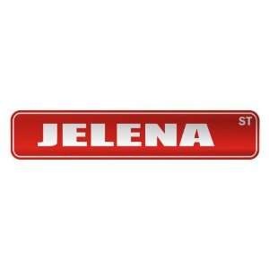   JELENA ST  STREET SIGN NAME