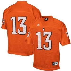 adidas Bowling Green State Falcons #13 Orange Replica Football Jersey 