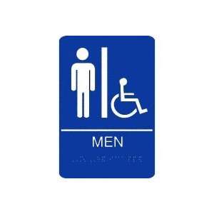  CRL 6 x 9 ADA Mens Restroom Sign by CR Laurence: Home 
