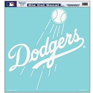  Los Angeles Dodgers 18 Die Cut Decal