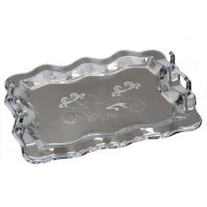  Stainless Steel Tray with Handles, Medium Kitchen 