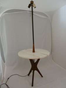 Mid Century Danish Modern Kagan era Table Floor Lamp  