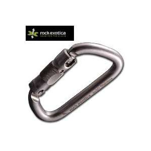  Rock Exotica Rock D Stainless Auto Lock Carabineer