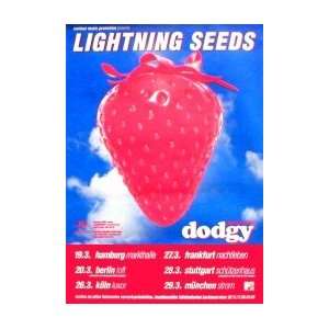    LIGHTNING SEEDS Jollyfication Tour Music Poster