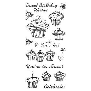    Inkadinkado Clear Stamps, Little Cupcake Arts, Crafts & Sewing
