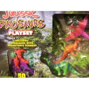 Jurassic Dinosaur Playset