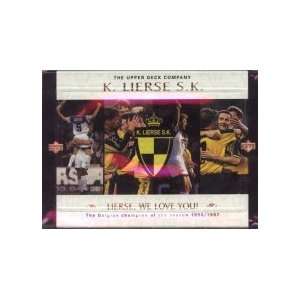  1998 Upper Deck Lierse Boxed Soccer Cards Set: Sports 