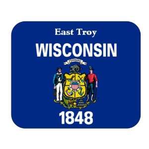  US State Flag   East Troy, Wisconsin (WI) Mouse Pad 