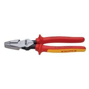 KNIPEX 9 1/4 Insulated 1000 Volt High Leverage, Side Cutting Linesman 