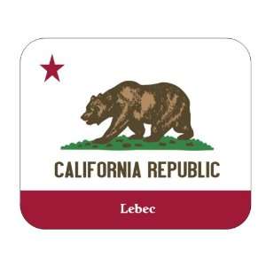  US State Flag   Lebec, California (CA) Mouse Pad 