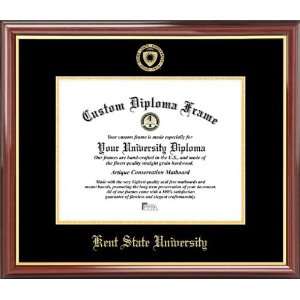 Kent State University Golden Flashes   Embossed Seal   Mahogany Gold 