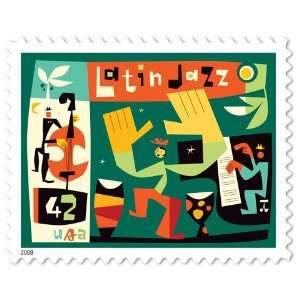 Latin Jazz 20 x 42 Cent US Postage Stamps Scot #4349