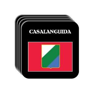 Italy Region, Abruzzo   CASALANGUIDA Set of 4 Mini Mousepad Coasters